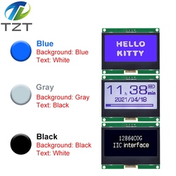 TZT â€“ panneau d'affichage graphique LCM 12864x64 pour Arduino, Module LCD IIC 128x64, I2C ST7567S small picture n° 4