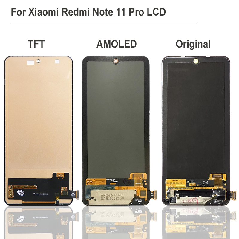 Ensemble Ã©cran tactile LCD Super AMOLED, pour Xiaomi Redmi Note 11 Pro 5G, 6.67 n° 4