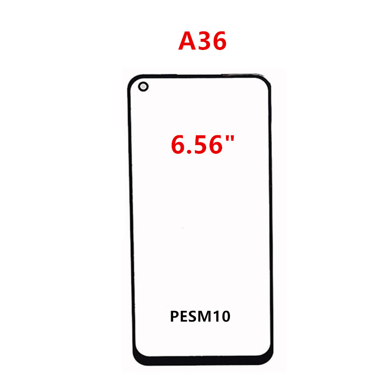 Verre extÃ©rieur pour OPPO A31, A33, A35, A36, A53, A54, A55, A55S, A54S, Ã©cran tactile, panneau avant, Ã©cran LCD, rÃ©paration, piÃ¨ces de rechange, OCA n° 5