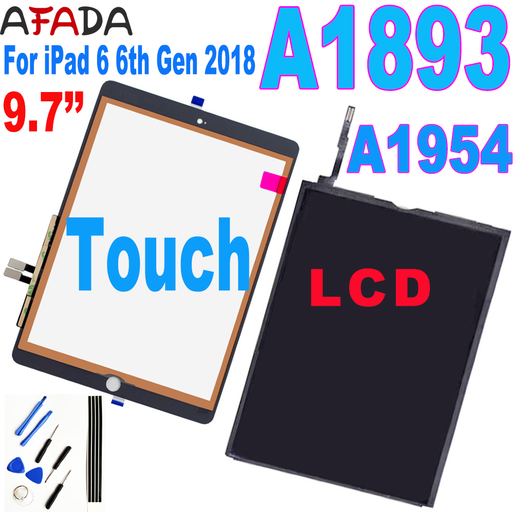 Ã‰cran Tactile LCD de 9.7 Pouces pour iPad 6 2018 A1893 A1954, Panneau en Verre pour iPad 9.7, Outils d'Origine n° 1