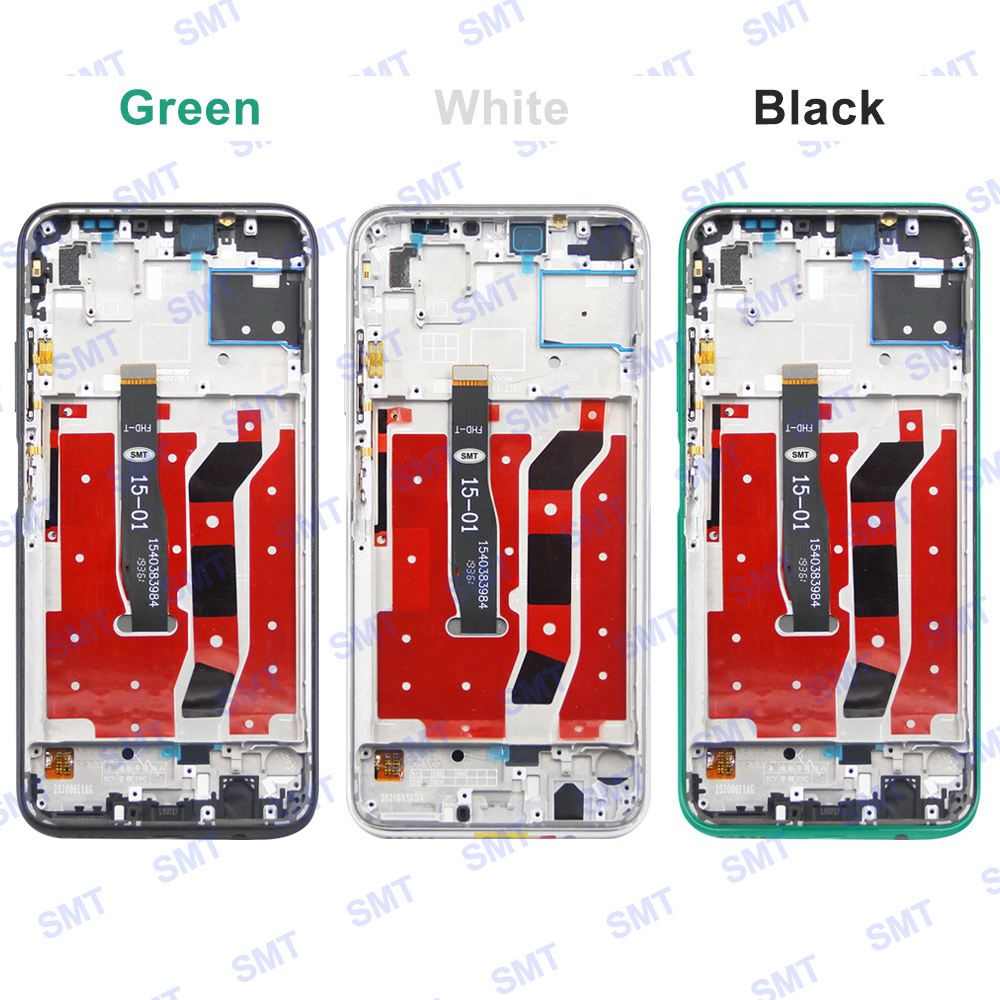 Ã‰cran d'affichage Ã  cristaux liquides d'origine pour HUAWEI P40 Lite avec assemblage d'Ã©cran d'affichage de cadre pour HUAWEI P40 Lite Ã©cran JNY-LX1 Nova 6 SE n° 5