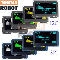 Ã‰cran LCD OLED pour Ardu37C51, technologie SSD1309, 2.4, 4 broches, IIC, I2C, Ã©ventuelles I, interface sÃ©rie, 2.42 pouces, 128 pouces, 12864x64