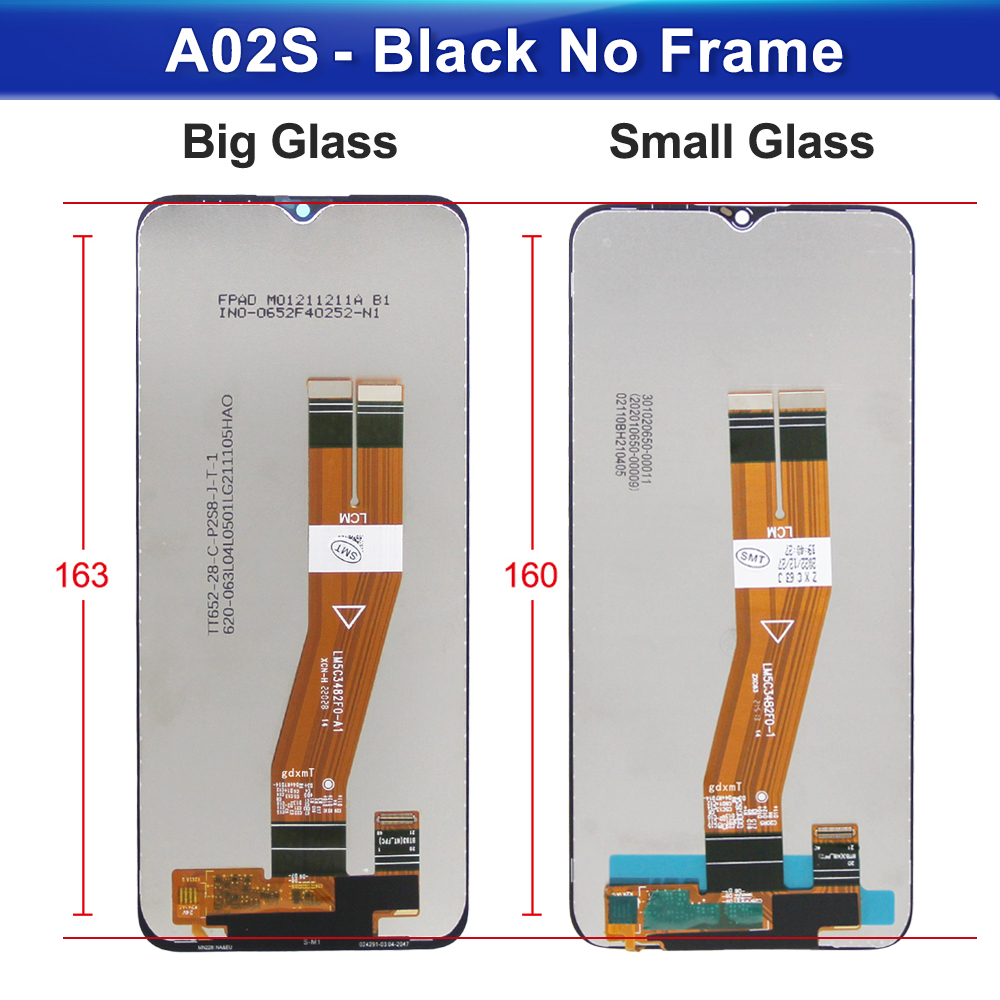 Ã‰cran LCD d'origine pour Samsung Galaxy, piÃ¨ces de rechange, HÃ©bergements eur d'Ã©cran tactile, A02S, A025F, A025G, A025 n° 5