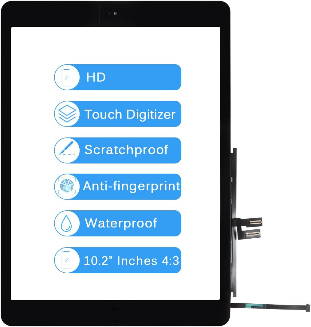 Ã‰cran tactile de remplacement pour iPad, pour modÃ¨les 7, 7, 8, 8, 2020, A2270, A2428, A2429, 10.2 n° 4