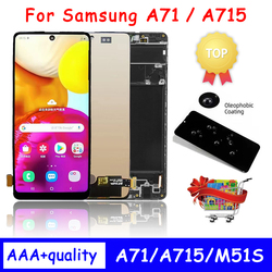 Ensemble Ã©cran tactile Lcd avec chÃ¢ssis, 100% testÃ©, haute qualitÃ©, pour Samsung Galaxy A715 A715F A715W A715X small picture n° 1