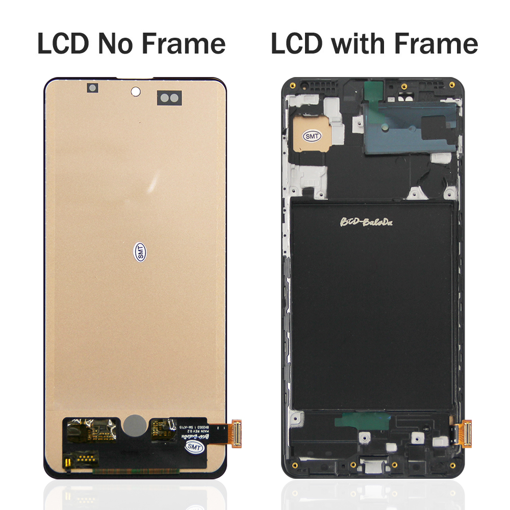 Ã‰cran tactile LCD avec chÃ¢ssis, pour Samsung Galaxy A71 A715 A715F n° 3