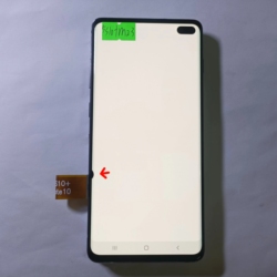 AMOLED-LCD Galaxy S10 Plus avec cadre, dÃ©faut de point noir, modÃ¨le adaptÃ©, G9750, G975F, G975B, G975D, S small picture n° 6