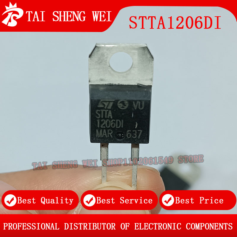 10PCS 1206DI STTA1206DI STTA1206 STTA-1206DI Ã€-220 Ã€-220-2 En Stock n° 2