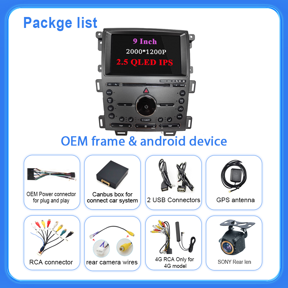 Voiture Android Radio Pour FORD MONDEO 2 2013 - 2018 MultimÃ©dia Centre de lecteur vidÃ©o CarPlay Display 5G DVD Wifi RÃ©cepteur automobile n° 6