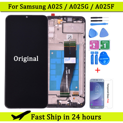 Ã‰cran tactile LCD avec chÃ¢ssis, 6.5 pouces, pour Samsung Galaxy A02s A025 SM-A025F A025G small picture n° 1