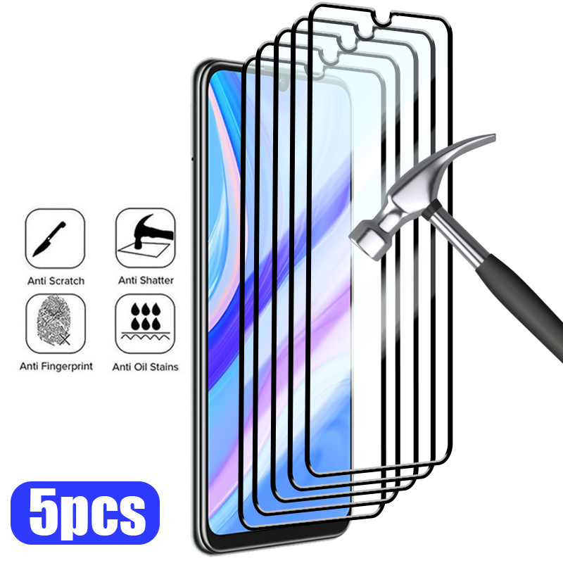 Verre de protection d'Ã©cran pour Huawei, protecteur pour Huawei P20 P30 Pro Mate 20 P40 Lite 5G E P Smart Z 2021 Y7 2019 Nova 5T, 5 piÃ¨ces n° 1