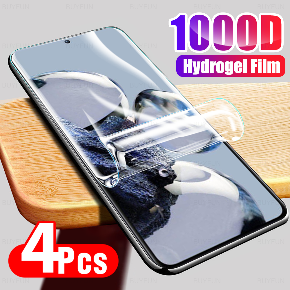 Protecteur d'Ã©cran, 4 piÃ¨ces, Film Hydrogel 1000D, pas du verre, pour Xiaomi 12 T 11 T Mi 10T Pro 5G Xaomi T12 T11 T10 Mi12T Mi11T Mi10T 12TPro n° 1