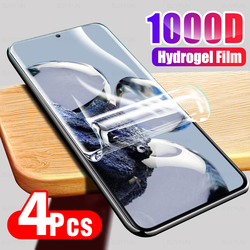 Protecteur d'Ã©cran, 4 piÃ¨ces, Film Hydrogel 1000D, pas du verre, pour Xiaomi 12 T 11 T Mi 10T Pro 5G Xaomi T12 T11 T10 Mi12T Mi11T Mi10T 12TPro