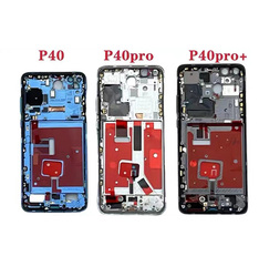 RÃ©paration de cadre central d'origine pour Huawei P40 Pro P40Pro + Plus, remplacement du support de plaque d'affichage LCD, boÃ®tier de lunette, coque de chÃ¢ssis small picture n° 5