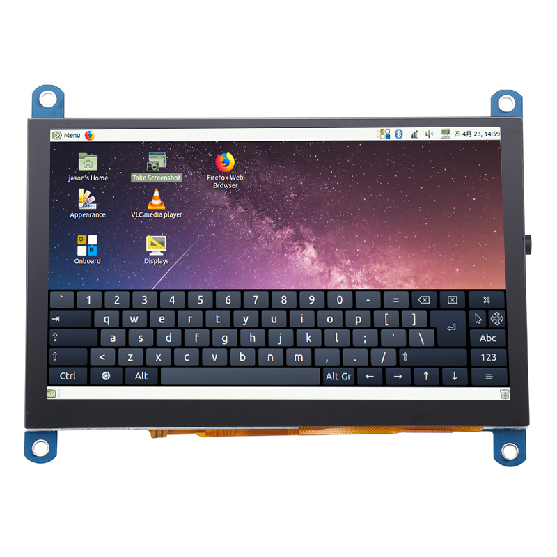 Ã‰cran Tactile LCD TFT de 5 Pouces, 800x480 Pixels RVB, USB, Compatible HDMI pour Raspberry Pi 4B 3B + AIDA64, NouveautÃ© n° 2