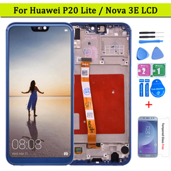 Pour HUAWEI P20 Lite LWindÃ©cran tactile panneau HÃ©bergements eur assemblÃ©e ANE-LX1 ANE-LX3 Nova merveilleuse LCD P20 lite