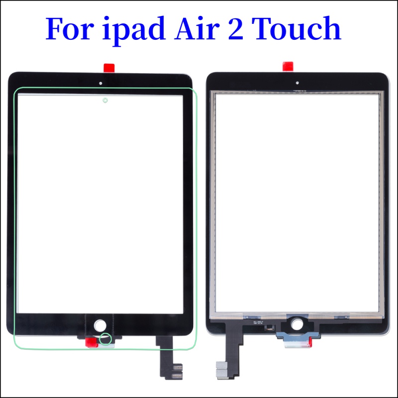 Écran tactile en verre pour iPad Air 2 A1567 A1566, avec câble flexible, outils gratuits, qualité supérieure n° 1