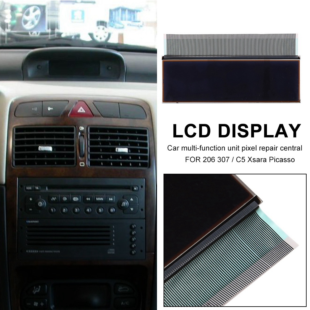 Ã‰cran LCD du Navigateur Central de Voiture, UnitÃ© Multifonction, RÃ©paration de Pixels, pour KIT 206 307 Cristaux en C5 Xsara Picasso n° 2