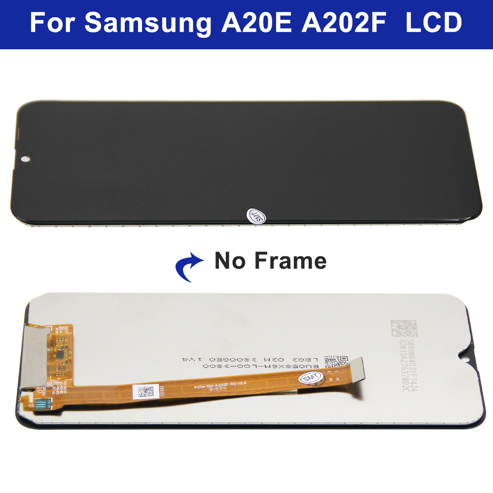 Ensemble Ã©cran tactile LCD avec chÃ¢ssis, pour Samsung Galaxy A20e AAthA202F A202DS, 5.8 original n° 4