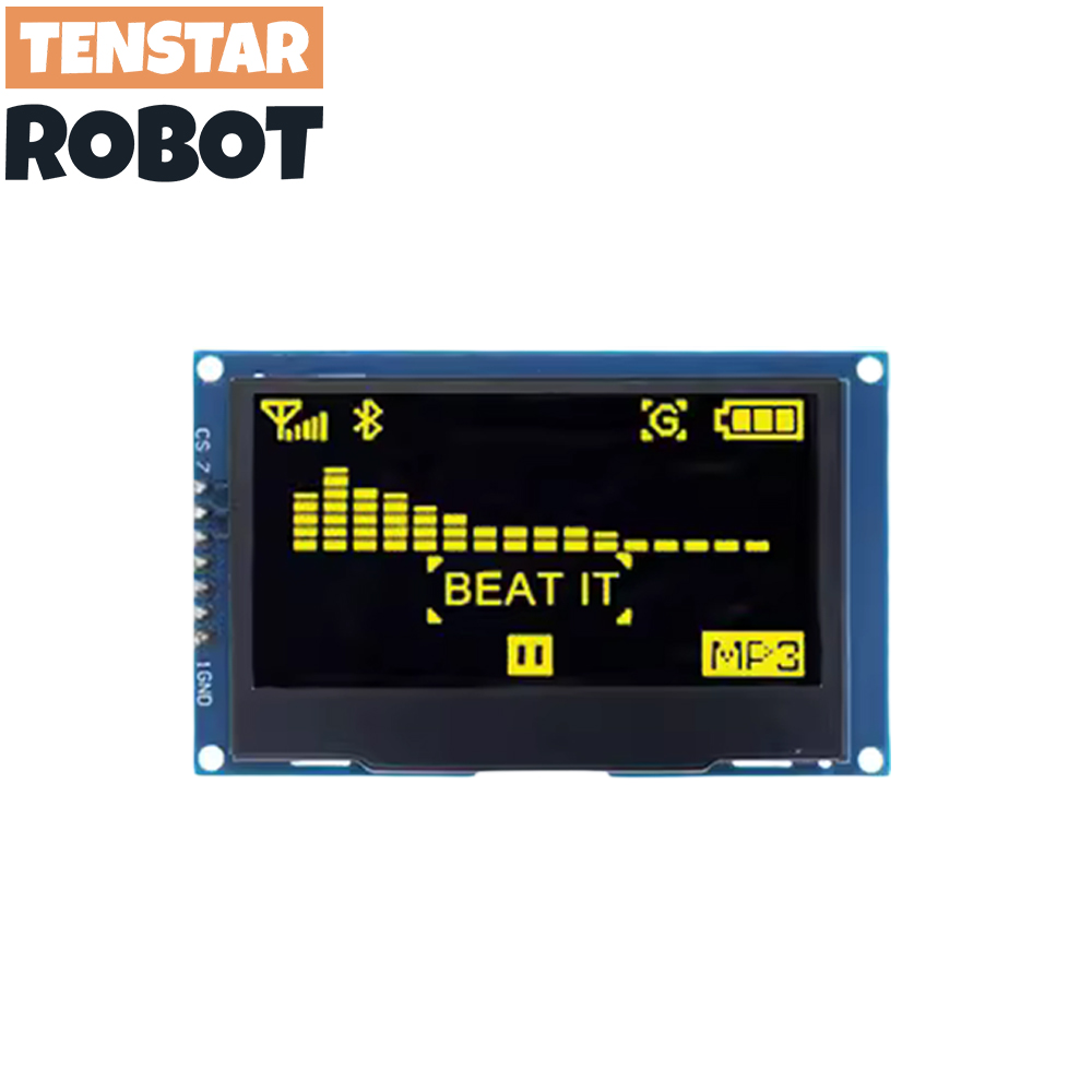 Ã‰cran LCD OLED pour Ardu37C51, technologie SSD1309, 2.4, 4 broches, IIC, I2C, Ã©ventuelles I, interface sÃ©rie, 2.42 pouces, 128 pouces, 12864x64 n° 4