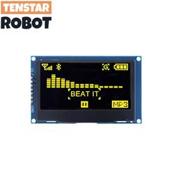 Ã‰cran LCD OLED pour Ardu37C51, technologie SSD1309, 2.4, 4 broches, IIC, I2C, Ã©ventuelles I, interface sÃ©rie, 2.42 pouces, 128 pouces, 12864x64 small picture n° 4