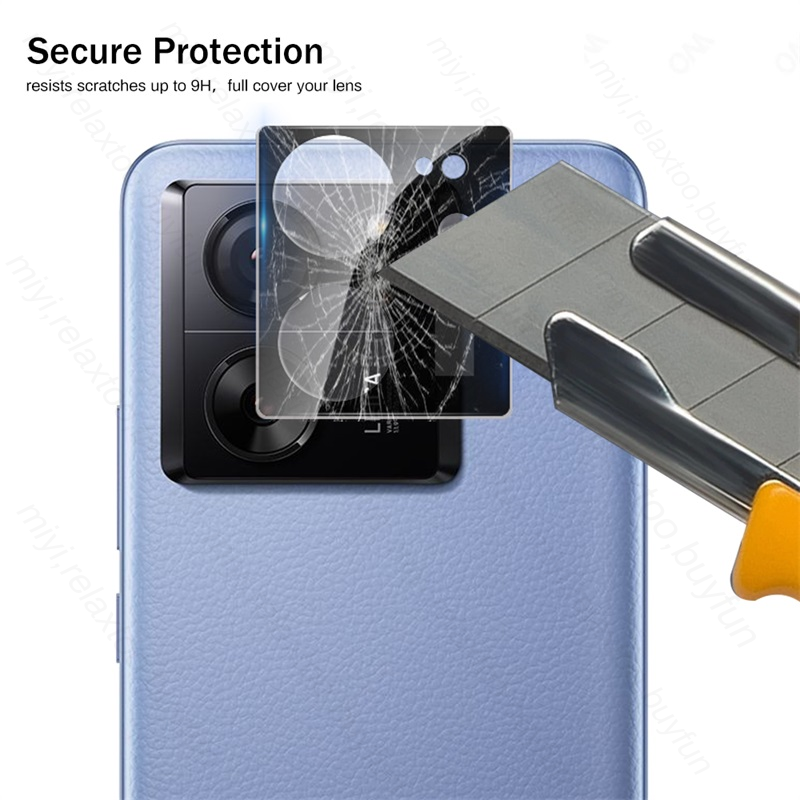 Couvercle de protection d'objectif d'appareil photo en verre du Guatemala incurvÃ© 3D, Ã©tui pour Xiao mi 13 T Pro 5G, Xiomi Xaomi Mi 13 T ata 13T Pro T13, 3 piÃ¨ces n° 2