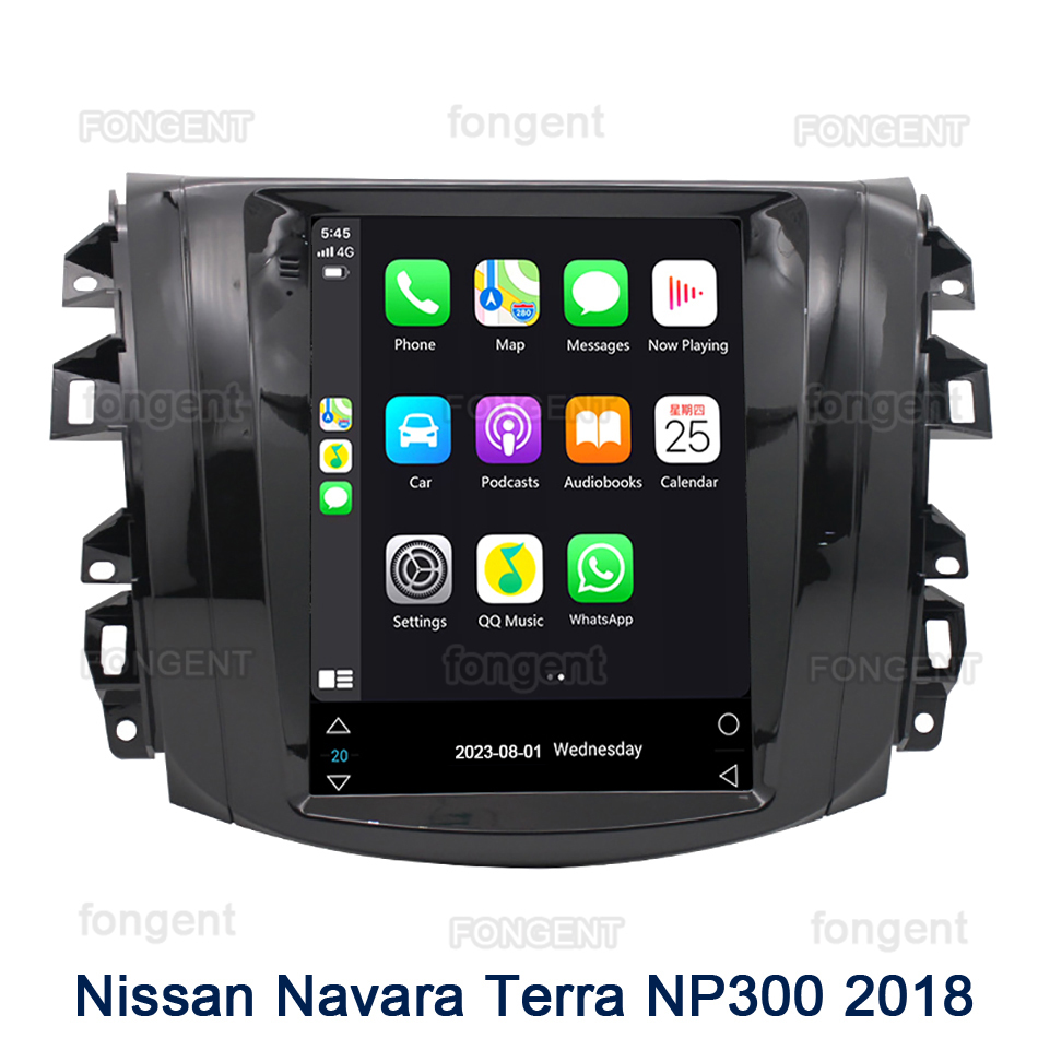 Autoradio Android, Navigation GPS, StÃ©rÃ©o, Ã‰cran pour Tesla, NP300 Navara TERRA (2017, 2018, 2019) n° 6