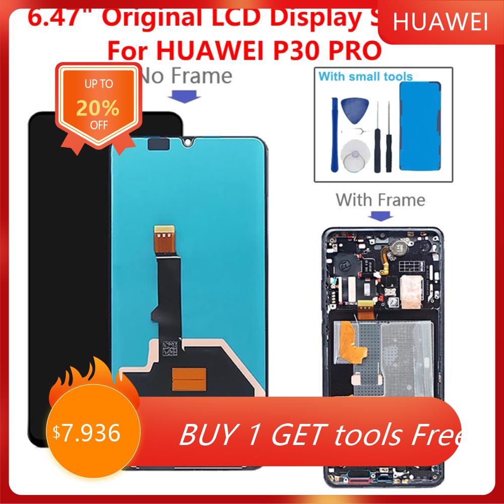 DÃ©faut D'origine LCD Pour Huawei P30 Pro LCD VOG-L29 Affichage Ã‰cran Tactile Pour Huawei VOG-L09 AL00 TL00 Ã‰cran Sans Cadre n° 1