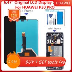 DÃ©faut D'origine LCD Pour Huawei P30 Pro LCD VOG-L29 Affichage Ã‰cran Tactile Pour Huawei VOG-L09 AL00 TL00 Ã‰cran Sans Cadre small picture n° 1