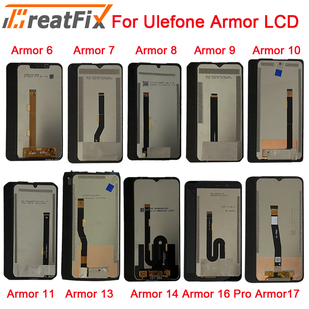 Ensemble Ã©cran tactile LCD, pour Ulefone Armor 6 6S 6E 7 7E Armor 8 Pro 9 9E 10 11 13 14 16 17 Pro n° 1