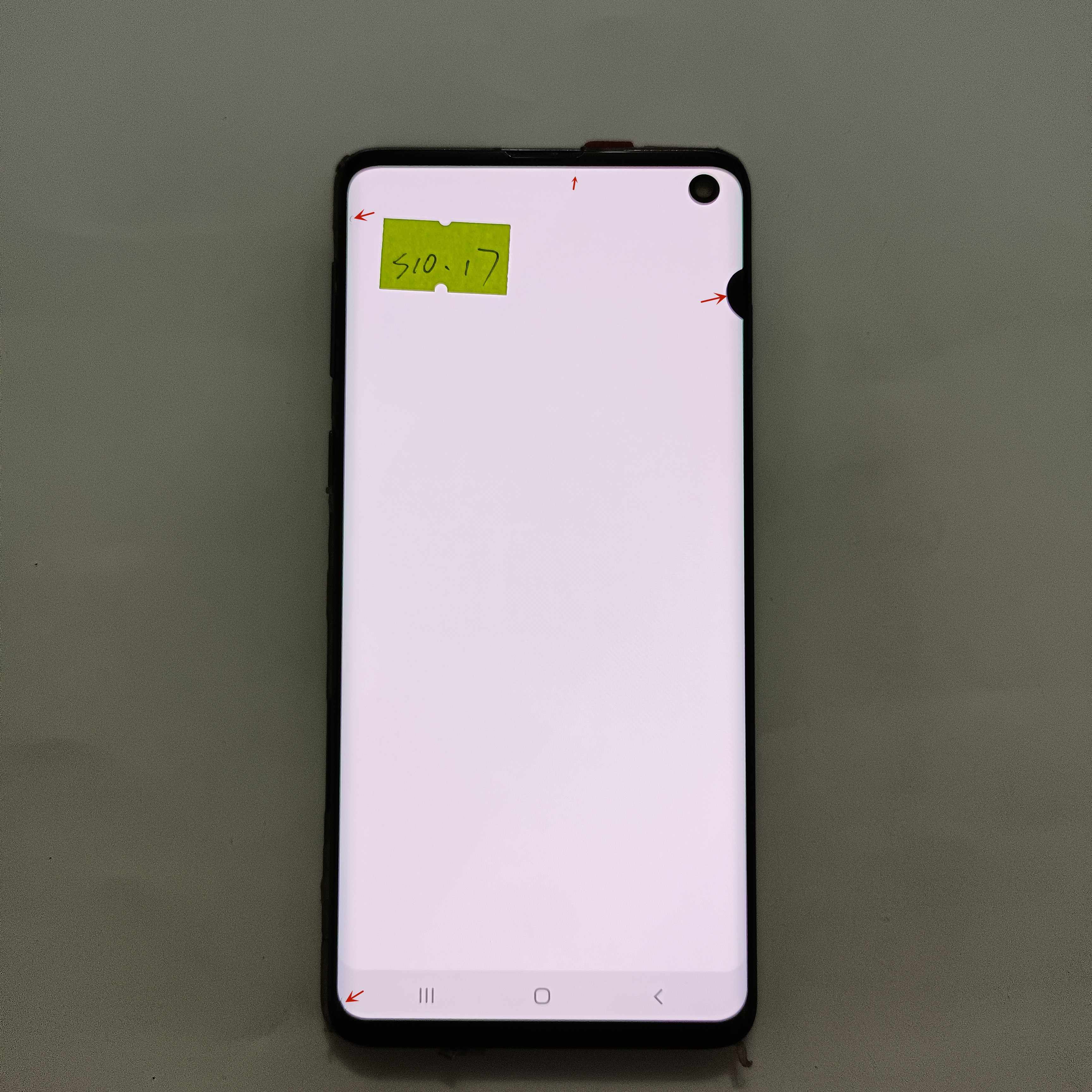 100% 6.1 LCD AMOLED d'origine pour Samsung Galaxy S10 G973 Affichage SM-G9730 SM-G973F/DS avec assemblage de HÃ©bergements eur d'Ã©cran tactile n° 3