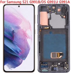 Original pour Samsung Galaxy S21 Ã©cran LCD Ã©cran tactile avec cadre 6.2 Samsung S21 SM-G991B/DS G991U G99l'autorisation small picture n° 1