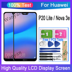 Ã‰cran tactile LCD de remplacement, 5.84 pouces, pour Huawei P20 Lite, original small picture n° 1