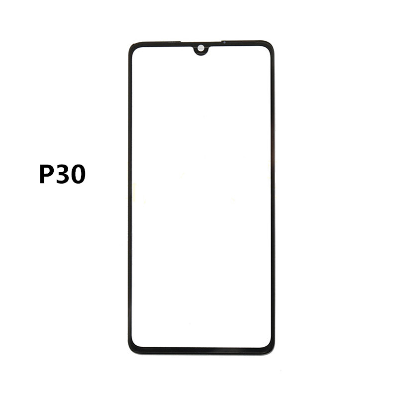 Ã‰cran avant pour Huawei P20 Pro P30 P40 Lite E 5G P50, Ã©cran tactile LCD, verre, piÃ¨ces de rechange, OCA, 3 piÃ¨ces n° 5