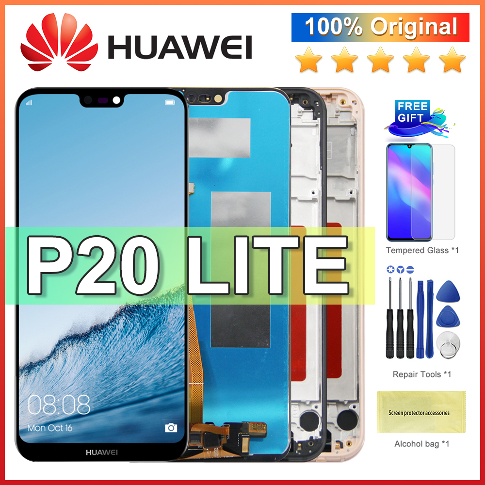 5.84 Pour Huawei P20 Lite LCD Ã‰cran Tactile Digitizer Pour Huawei Nova merveilleuse LCD ANE-LX1 ANE-LX2 Affichage avec Cadre Remplacement n° 1