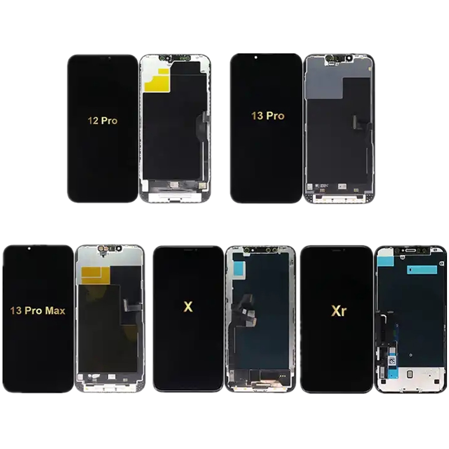 Ã‰cran tactile LCD d'origine A + pour iPhone, Ã©cran d'affichage OEM, assemblage, haute qualitÃ©, 6, 6S, 7, 8 Plus, X, XS, Poly, 11, 12, 13, Mini, 14, Pro, Max n° 6