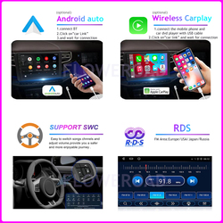 Autoradio Android 13, Navigation GPS, BT, DSP, Carplay, Lecteur VidÃ©o, Sans DVD, 2 Din, Limitation, pour Voiture Renault Kangoo (2015-2018) small picture n° 3