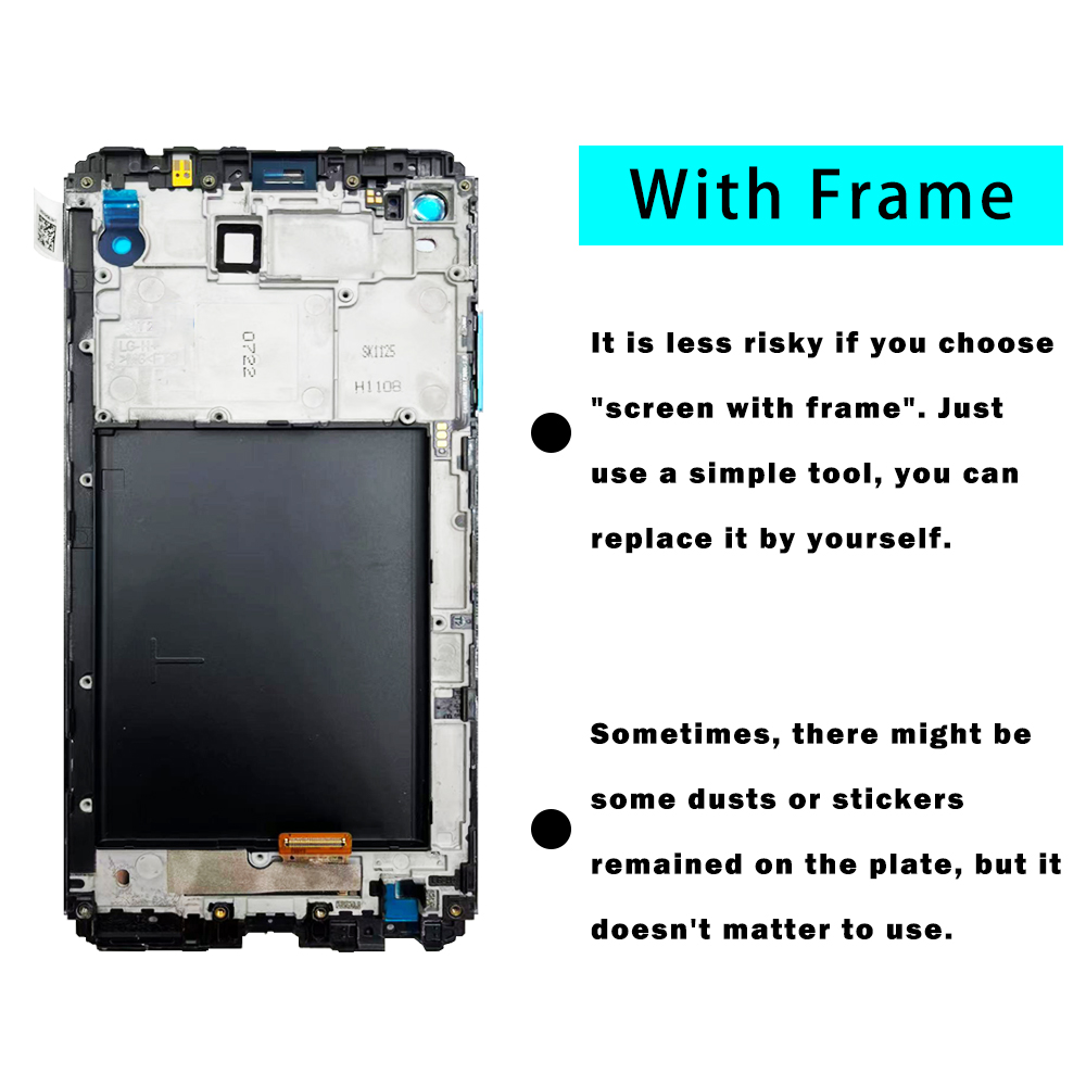 Kmxbe â€“ ensemble Ã©cran tactile LCD avec chÃ¢ssis, 5.7 pouces, pour LG V20 H990 H910 H918 US996 VS995 LS997, Original n° 4