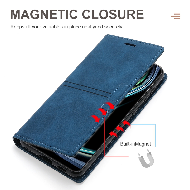 Juste portefeuille magnÃ©tique en cuir pour Huawei, compatible modÃ¨les P40, P40 Pro, P30, P30 Lite, P20, P20 Pro, P20 Lite, Mate 50, 50E, 50 Pro, 10 Pro, 10 Lite, Y6, 2019 n° 3