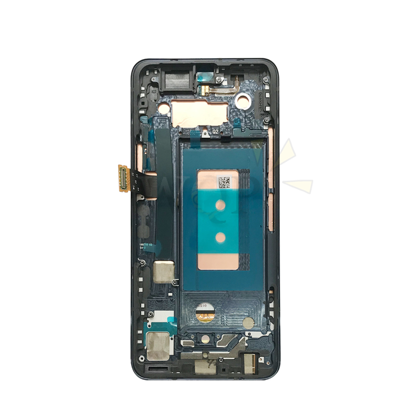 Original pour LG G8X ThinQ LCD Ã©cran tactile numÃ©riseur assemblÃ©e avec affichage de cadre pour LG V50S LCD LLMG850EMW remplacement n° 3