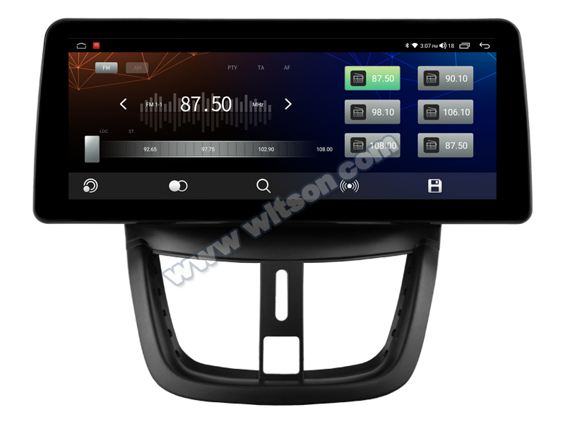 Autoradio stÃ©rÃ©o automatique avec navigation GPS, lecteur de limitation de voiture, adaptÃ© pour graduÃ© 207, 207CC, 2006-2015, 1920x720, 12.3 pouces n° 3