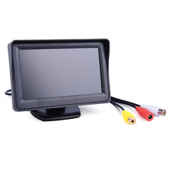 Moniteur de voiture HD Ã  Ã©cran numÃ©rique TFT LCD, entrÃ©e bidirectionnelle, moniteur pare-soleil, Ã©cran de recul universel, 4.3 pouces small picture n° 3