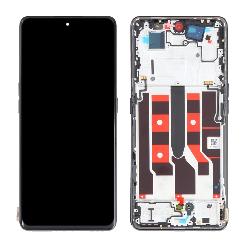 PiÃ¨ces d'assemblage de HÃ©bergements eur d'Ã©cran tactile d'affichage Ã  cristaux liquides, AMOLED d'origine pour Oppo Reno8 T, 4G, 5G, CPH2481, CPH2505 n° 5