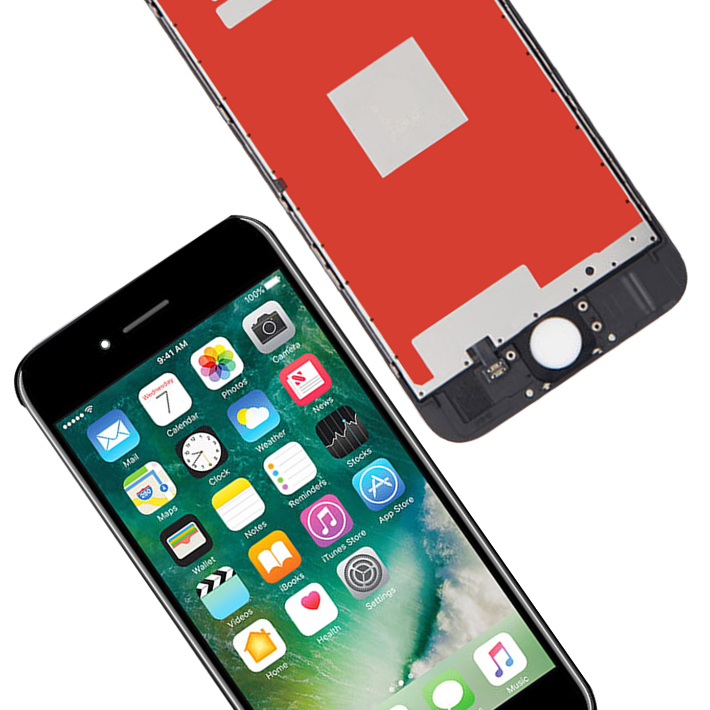 Ensemble Ã©cran tactile LCD de remplacement, pour iPhone 6 6S 7 7 Plus 8 8Plus n° 5