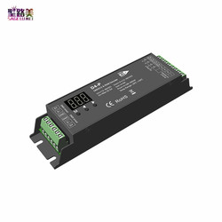 Affichage numÃ©rique de contrÃ´leur de dÃ©codeur de DMX & RDM LED de D4-P D4-E 4 du canal PWM port XLR3 RJ45 entrÃ©e DC12-36V 8A * 4CH