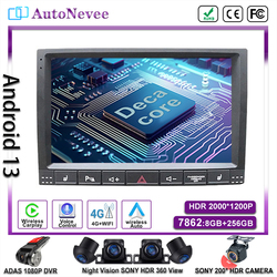 Autoradio Android 13 avec Ã‰cran de Limitation StÃ©rÃ©o, Carplay, Lecteur de Voiture, Navigation GPS, VidÃ©o, pour Volkswagen VW Touareg 2002 - 2012 small picture n° 1