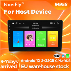 NaviFly-Autoradio Android Universel, Navigation GPS, Ã‰cran Tactile, Carplay Sans Fil, 2Din, 9/10 Pouces