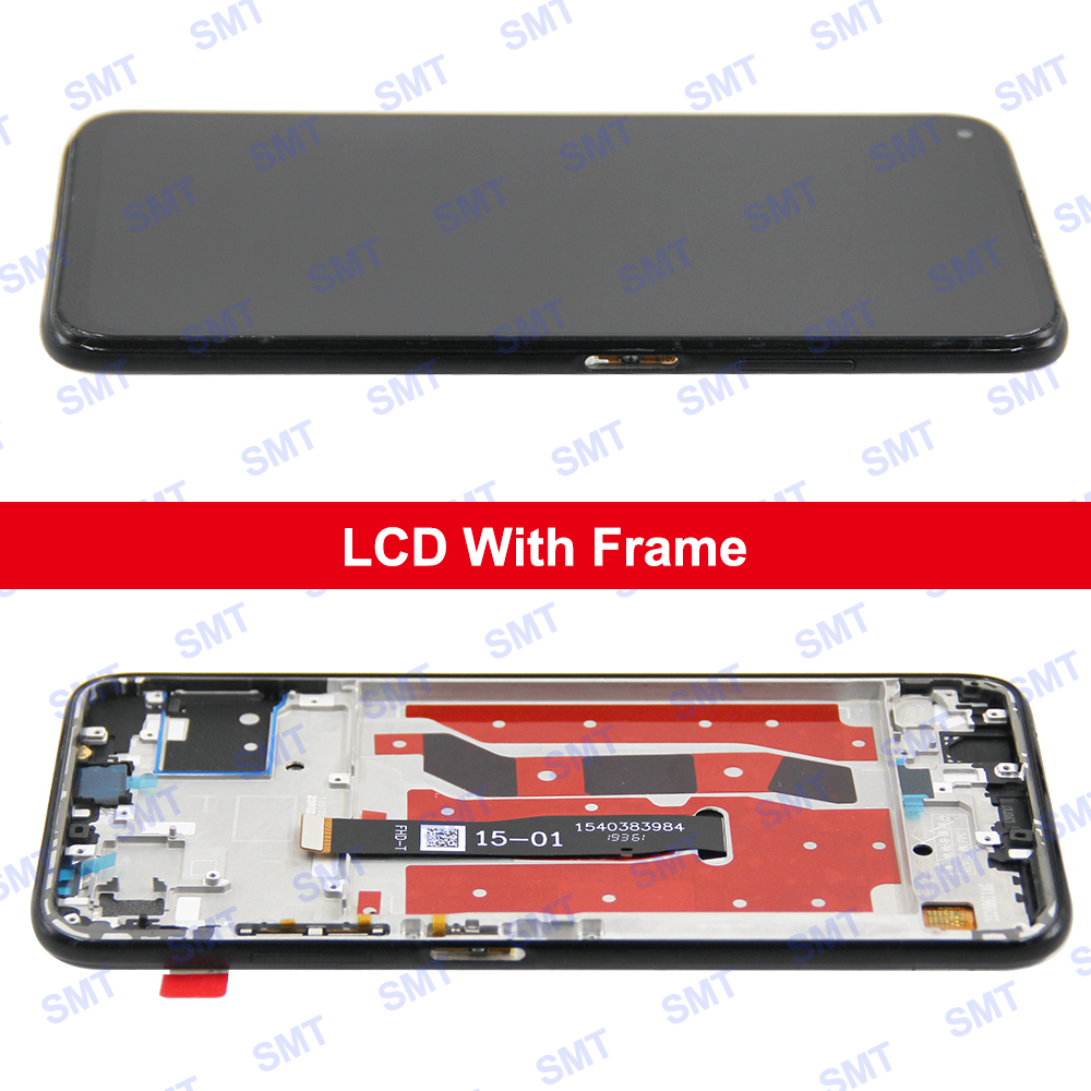 Ã‰cran d'affichage Ã  cristaux liquides d'origine pour HUAWEI P40 Lite avec assemblage d'Ã©cran d'affichage de cadre pour HUAWEI P40 Lite Ã©cran JNY-LX1 Nova 6 SE n° 4