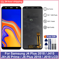 NumÃ©riseur d'Ã©cran tactile d'affichage Ã  cristaux liquides, piÃ¨ces d'affichage Ã  cristaux liquides pour Samsung Galaxy J6 +, J415, J610F, J610JoyDisplay, J4 +, J415, J4 Plus, 6.0 pouces