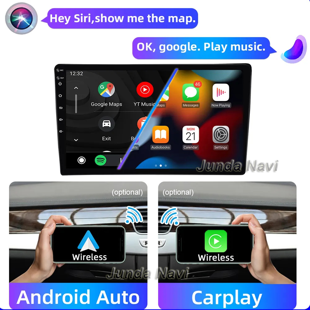 Autoradio Carplay sans fil pour Nissan, systÃ¨me Android 13, lecteur de limitation, navigation stÃ©rÃ©o, Navara NP300 Frontier 2015-2019 n° 5